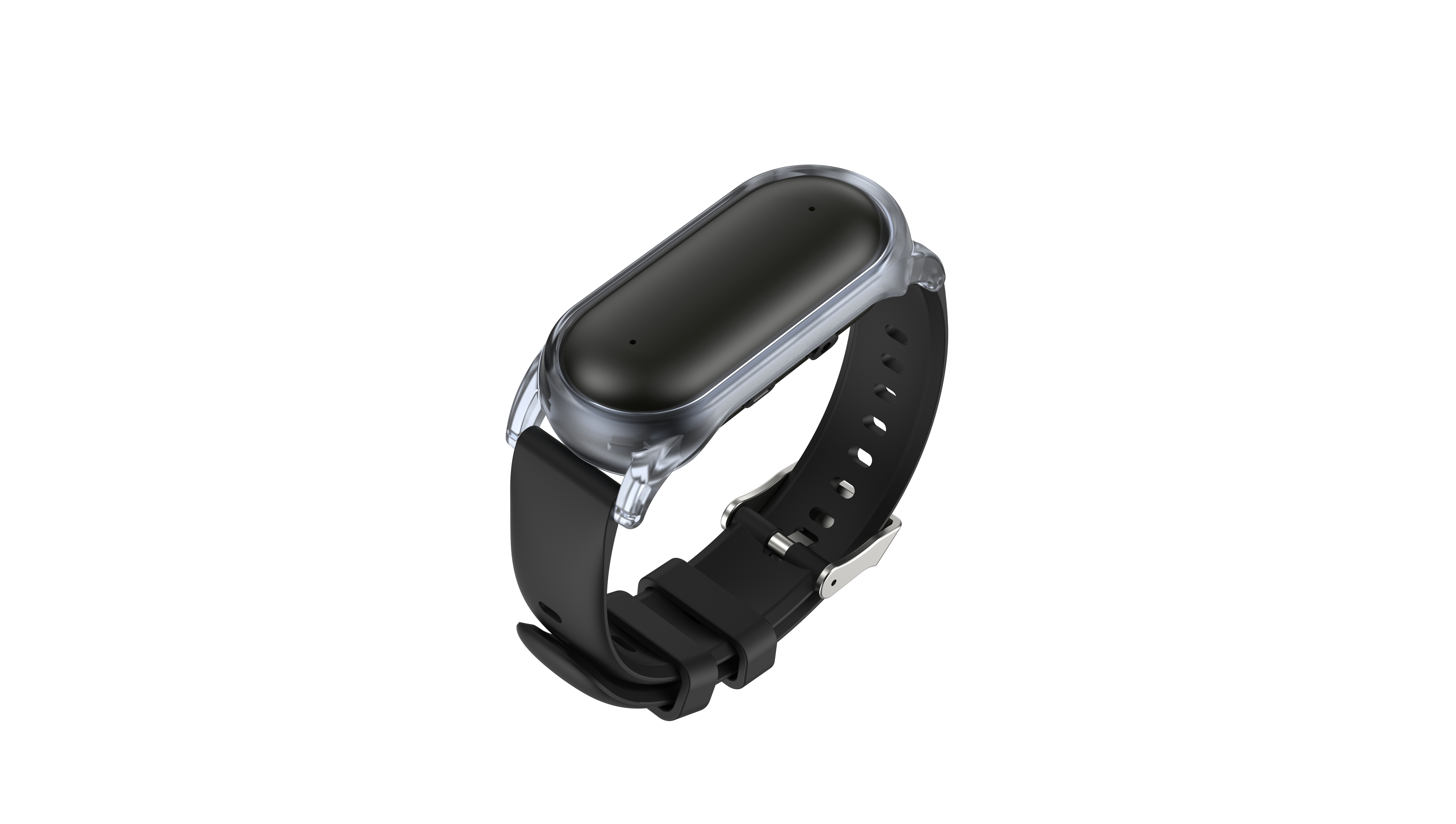 Capsule with wristband